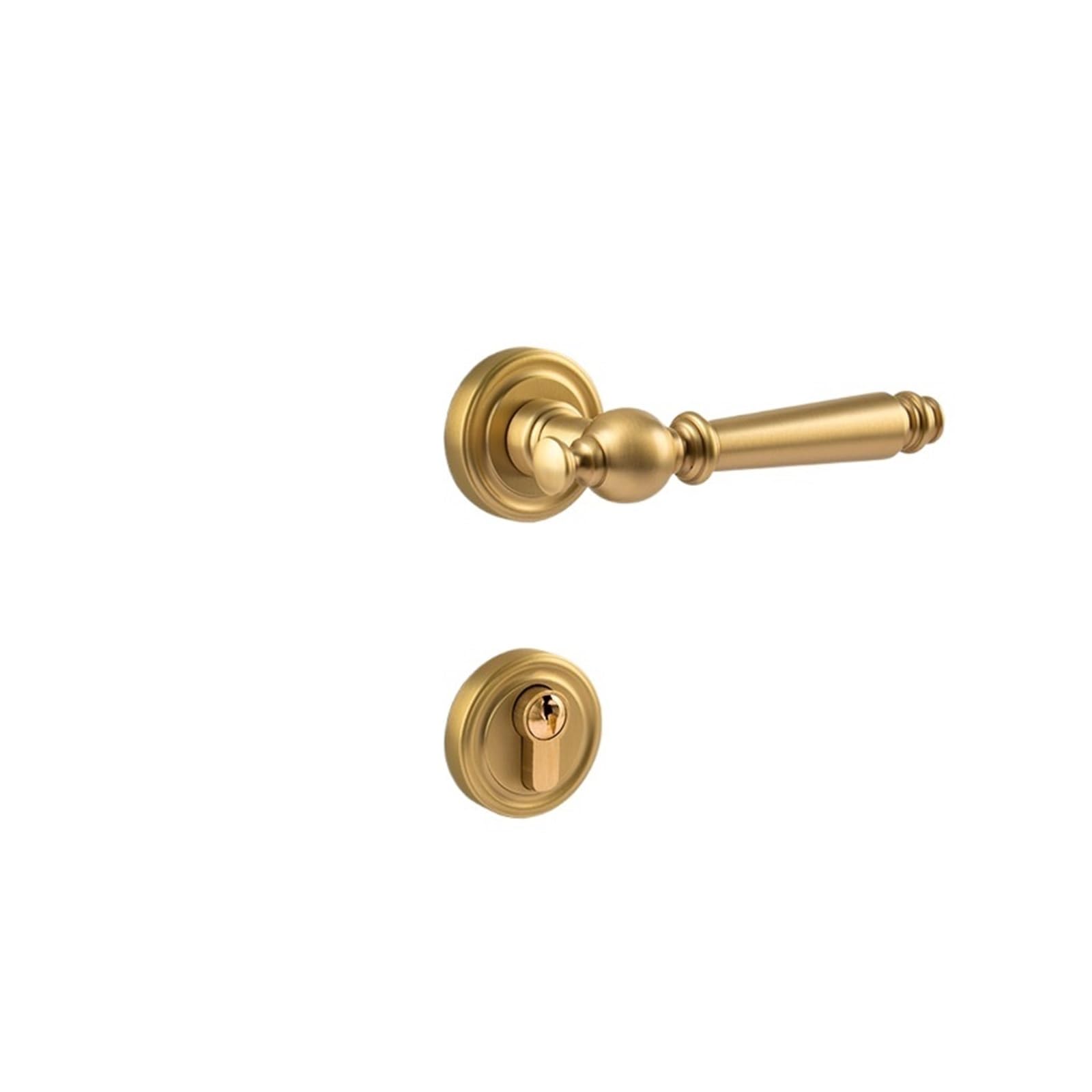 Serrure de porte magnétique silencieuse pour chambre en bois