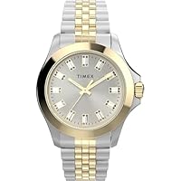 Timex Women's Kaia 40mm Two-Tone Dial Watch only .99: eDeal Info