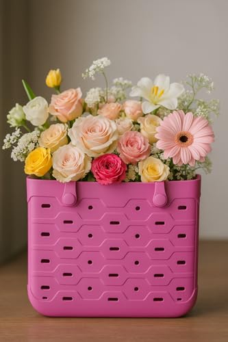 Rubber Large Beach Tote Bag Portable Travel Bag Waterproof Travel Handbags, Storage Bags for Beach all Purpose4