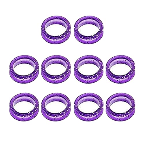 Tijeras para el cabello de peluquero Anillos para los dedos Comodidad mejorada de silicona Agarre seguro Inserto para el pulgar para tijeras de peluquería Tijeras para mascotas