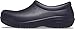 Crocs Unisex-Adult On The Clock Clog, Slip Resistant Shoes for Women and Men, Black, 11 Men/13 Women