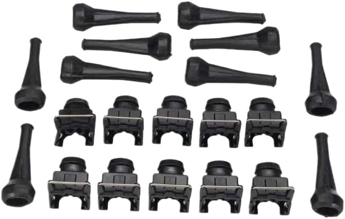 10 Pieces Injector Connector EV1 EV14 2 Pin Compatible With Automotive Fuel Injection Systems