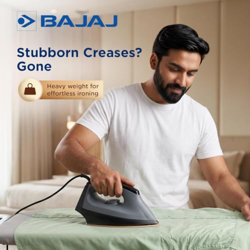 Image of BAJAJ Dry Iron (HERCULO 1100W Dry Iron, 1100W)