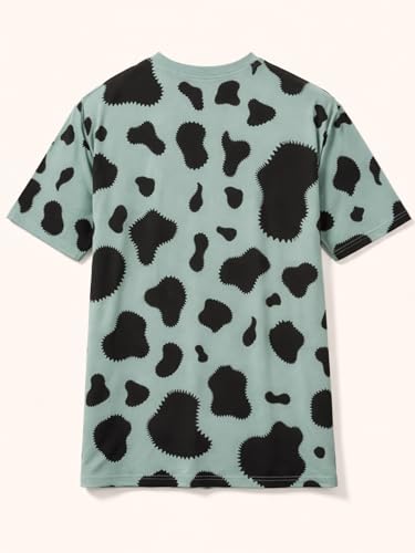 Image of RodZen Oversized Half Sleeves 100% Cotton Round Neck Printed T-Shirt for Womens /Girls