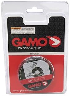 Gamo Pellets Match (Flat Nose) .177 Cal. Tin of 250