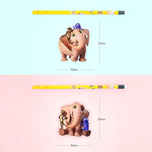 Jungle Beat Book Marks, Character Bookmark Reading Gift Stationery Gift For Kids & Student (Pack Of 2) #TOP3