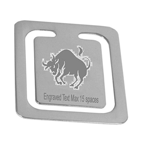 Signet Taureau gravé en bois noble avec coffret cadeau