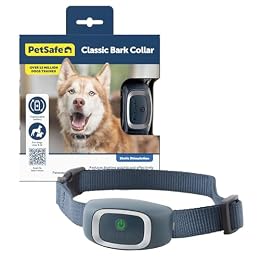 PetSafe Bark Collar - Helps Discourage Nuisance Barking - Gentle Static Correction - Progressive Correction - Waterproof Dog Collar - Adjustable Fit - Battery Operated