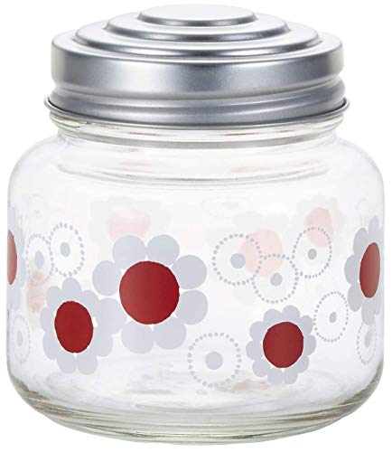 アデリア アデリアレトロ キャニスター ボンボン入れ 375ml 花まわし  日本製 1869