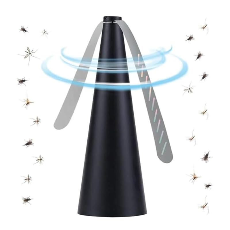 Drumstone (15 Years Warranty) Portable Outdoor Fly Fan - Keep Flies Away from Food at Restaurants, Picnic Tables, and Outdoor Dining | Effective Table Fly Repellent, Best Gift for Outdoor Enthusiasts