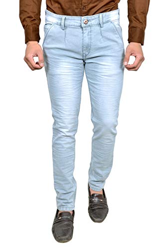Image of Men's Slim Fit Jeans (newmoudlin mikadojeansgrey 30 Grey 30)