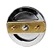 Westbrass Floating No-Hole Overflow Faceplate, Polished Chrome, D980R-26
