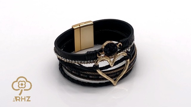 2023 nuovi uomini bracciali in pelle corda intrecciata braccialetto multistrato nero marrone colore vintage punk unisex gioielli braccialetto regali  36