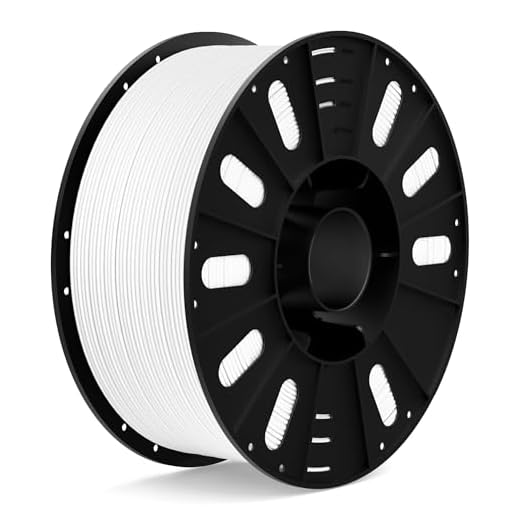 ELEGOO PLA+ Filament 1.75mm White 3KG, High Toughness PLA Plus 3D Printer Filament Dimensional Accuracy +/- 0.02mm, 3kg Large Spool(6.6lbs) Fits for Most FDM 3D Printers