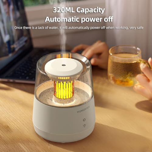 Difusor aromático eléctrico con capacidad de 320 ml y luces LED miniatura 3