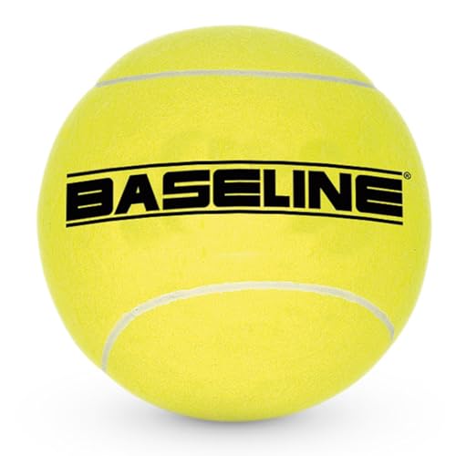 Toyrific | Baseline Giant Tennis Ball for Kids and Adults, Oversized Tennis Ball for Outdoor Games, 23cm
