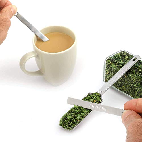 2lbDepot Measuring Cups & Spoons Set of 14, Premium Stainless Steel Metal, 7 Accurate Measuring Cups, 6 Measuring Spoons, 1 Leveler, Dry & Liquid Ingredients for Kitchen Baking & Cooking