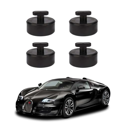 Image of 4PCS Lifting Jack Pads Fit for Corvette, Non-Slip Jack Pucks Floor Jack Stand Adapter, Rubber Jacks Point Pad Adapter for C5 C6 C7 C8 Models, Essential Accessory