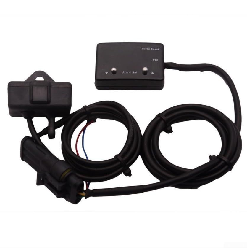 Medidor digital de temperatura del agua con sensor 1/8 NPT e indicador LED para motor 12V 4