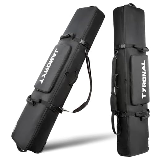 TYRONAL Snowboard Bag with Wheels - 170CM