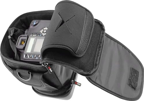 Navitech Cámara telescópica DSLR SLR Caso Compatible con Panasonic LUMIX S1H cámara de vídeo digital sin espejo, negro, talla única, bolsa de la cámara, Negro 1, One size, Bolsa de cámara - imagen 2