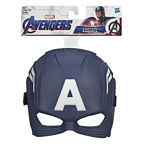 Acessório Marvel Vingadores: Ultimato - Máscara Capitão América com Tira Ajustável - C0480 - Hasbro,