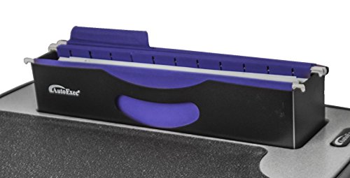 AutoExec AUE20000 Efficiency FileMaster Car Desk Grey Finish - Thumbnail 4