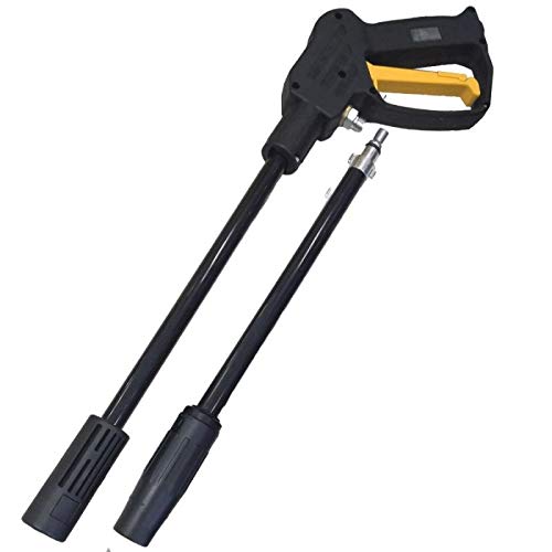 Lavadora de Alta Pressão 1400W, 1500 PSI com Shampoozeira, Rodas e Alça Longa HLX TEKNA