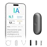 registratore vocale android background Plaud Intelligence: Trascrizione con intelligenza artificiale in 112 lingue, con riconoscimento dei parlanti e vocabolario personalizzato. Questo registratore vocale AI Indossabile genera riassunti multidimensionali con oltre 10.000 modelli, mappe mentali e un’integrazione fluida nel flusso di lavoro
