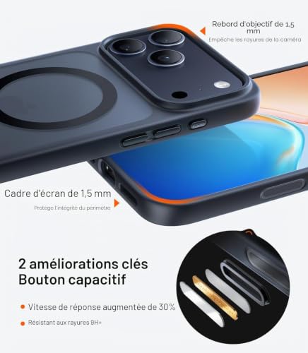 Coque iPhone 17 Pro Max durable contre chutes et rayures - 4