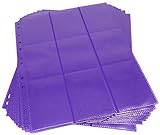 docsmagic.de 10 18-Pocket Pages Purple - Sideloading - 11 Holes - MTG PKM...