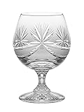 Barski Crystal - Sherry - Snifter - Set of 6 Handcrafted - Crystal - Sherry - Brandy - Cognac - Hand Cut Crystal Glass - Great for Spirits - Drinks - Bourbon Wine - 8 oz - Made in Europe