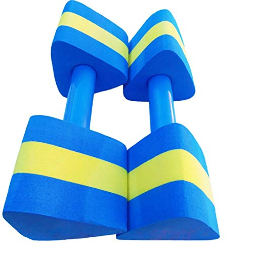 HALTERES PARA HIDROGINÁSTICA EM EVA DE ALTA PERFORMANCE DIMENSÕES 34x13x12 PESO 2 A 3 KILOS - kit 2