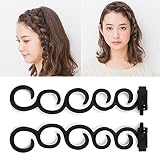 Necesita un fuerte planchado en caliente, puede tener un aire romántico de estilo de cabello encantador.