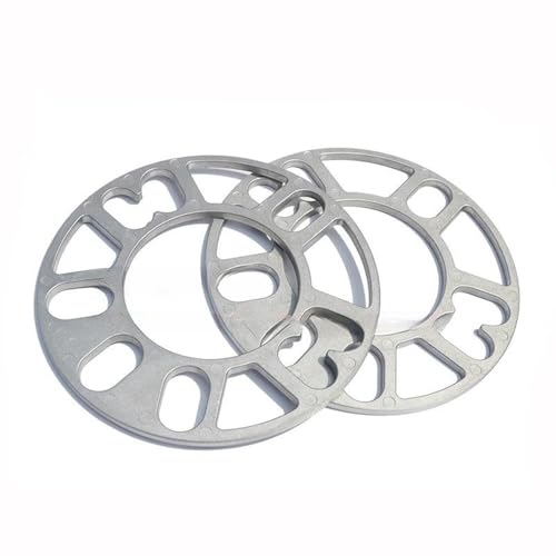 Entretoise roue moyeu en alliage d'aluminium usiné, cales haut de gamme 4 et 5 trous
