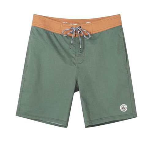 SURF CUZ Men's Vintage Cruzer Stretch Boardshort Chino...