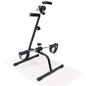 Mini Hometrainer Pedaal Trainer, Arm en Been Oefening Peddler Machine, Zittende Sporter Stationaire Pedaal Fiets Draagbare Cyclus Bike Gym Fitness Training