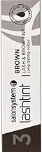 Salon System Lashtint Brown Lash and Brow Tint, 15 ml 0227213