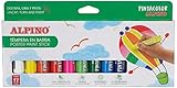 acuarelas crayola 24 Multicolor Alpino PX000012 - Témpera sólida, 12 unidades, multicolor, Única