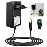 LARGE COMPATIBILITÉ POUR DIVERS APPAREILS : L’adaptateur 24V est compatible avec bandes LED, routeurs WLAN, caméras de surveillance, systèmes audio, moniteurs et appareils domotiques. Avec une puissance jusqu’à 72W, il convient parfaitement pour la maison, le bureau ou l’atelier et offre des applications polyvalentes.