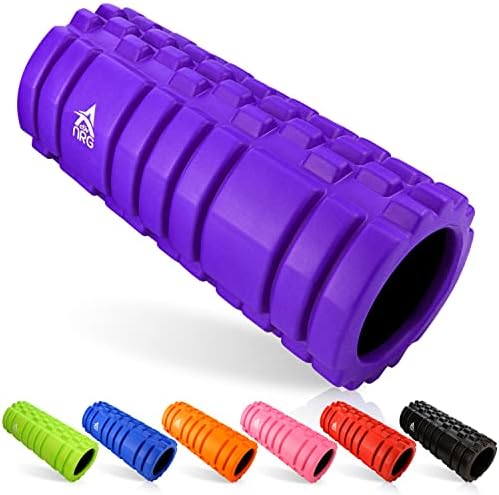 ActivNRG Fitness Foam Roller for Deep Tissue Muscle Massage Trigger Point Muscles Therapy (Blue)