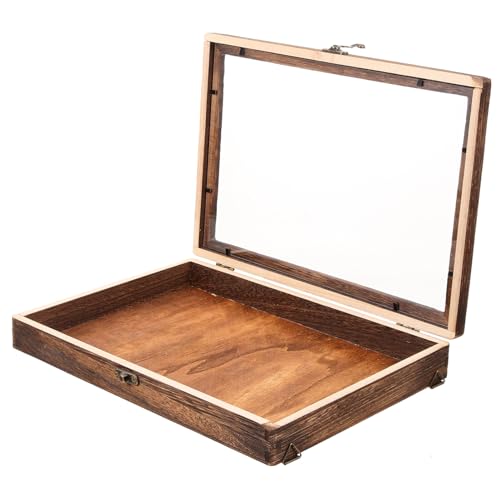 IMIKEYA Vitrine Bois pour Spécimens D’insectes Cadre Vide pour Collection D’insectes Présentoir Compact