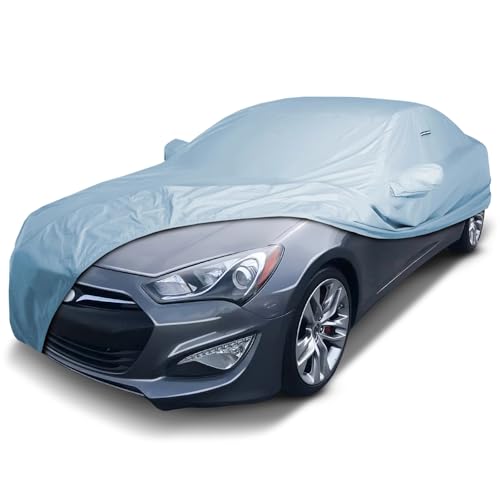iCarCover Custom Car Cover for Hyundai Genesis Coupe 2010-2016, Waterproof