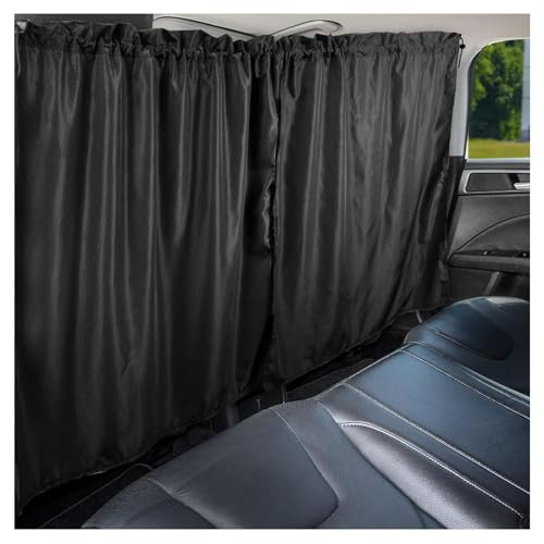 WACDXST Cortina Divisoria para Asiento De Automóvil, para Peugeot Partner Box/Platform/Chassis/Tepee 2008-2018 Separación de Cabina Conductor Protección Solar Simple Desmontable,B 180 * 90cm