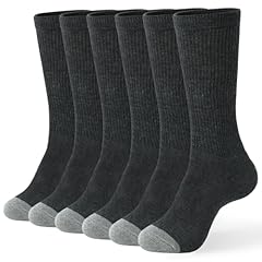 6 Pairs Dark Gray