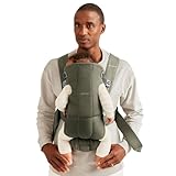 BabyBjörn Porte bébé Mini, Tissé, Vert foncé