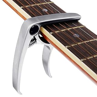aoory Capodastre de Guitare Et 6pcs Médiators Electrique Acoustique Capo Pince en Alliage de Zinc pour Ukulélé,Guitare… - Les Beatles, Paul McCartney, John Lennon, RIngo Starr, George Harrison aoory Capodastre de Guitare Et 6pcs Médiators Electrique Acoustique Capo Pince en Alliage de Zinc pour Ukulélé,Guitare… – Image 5