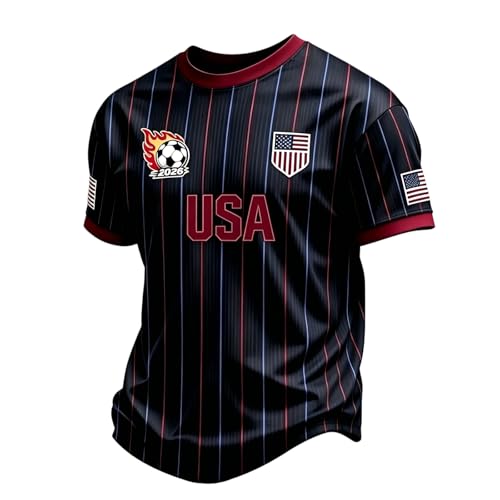 USA Customizable Flag Soccer Jersey