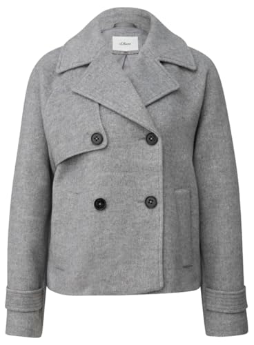 s.Oliver Kurze Cabanjacke aus Wollmix mit Rückenfalte