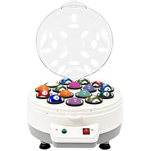Automatic Billiard Ball Cleaner and Polisher Machine - 110V Electric Pool Ball Cleaner for 16 Balls, Fast Cleaning for Home & Commercial Use British/American Snooker